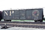 Northern Pacific 50' DD box NP #4608 with end door (A end)